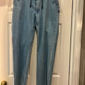 Vintage Jordache Classic Carpenter Blue Jeans size 15/16